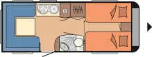 Grundriss Tag Hobby De Luxe 540 UL