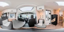 360° Innenansicht Dethleffs Globebus Performance 4x4 T 16 *SHOWCAR bis SEP26