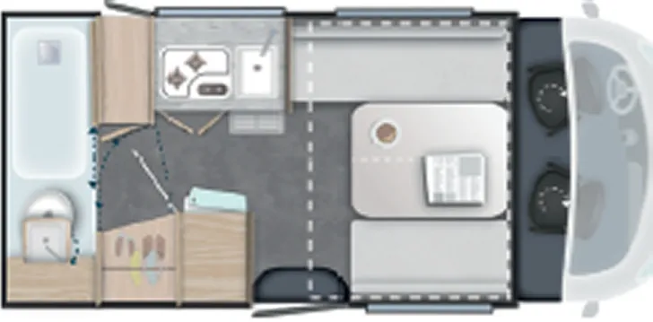 Grundriss Tag Challenger X Open Edition X150 Arctic Safety Automatik 2026
