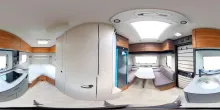 360° Innenansicht Hymer Eriba Eriba Novaline 442 Movingpaket, Autark, Alufelgen