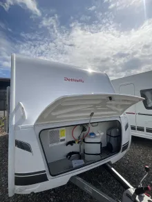 Fahrzeugbild Dethleffs c-go Active 475 EL Einzelbetten, leicht #9