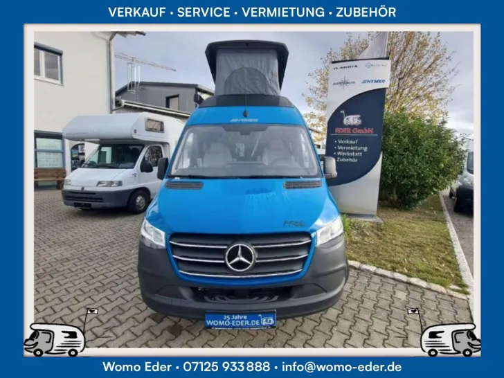 Fahrzeugbild Hymer Free S Blue Evolution 600 190Ah|AHK|170PS-Autom. #1