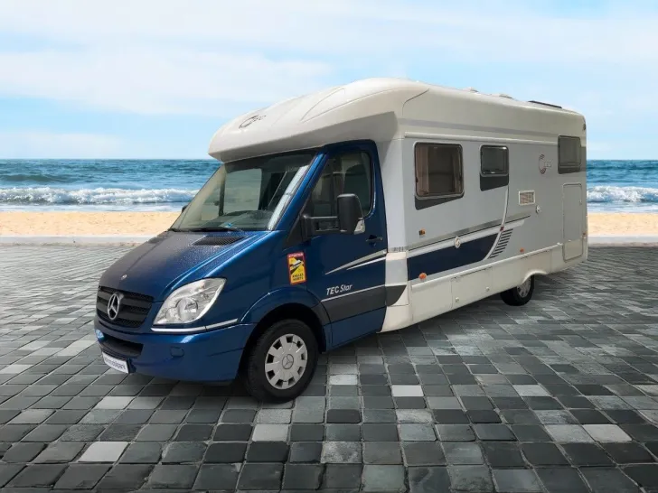 Fahrzeugbild TEC Star TI 7205/Festbett/Garage/Solar/Markise #2