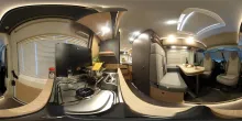 360° Innenansicht Malibu Van charming coupé 640 LE Fiat (747)
