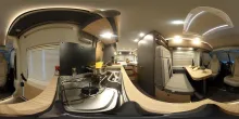 360° Innenansicht Malibu Van first class - two rooms coupé 640 LE RB Fiat (748)