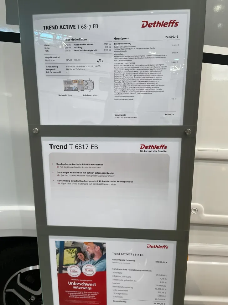 Fahrzeugbild Dethleffs Trend T 6817 EB Active Paket/ ACC Paket #21
