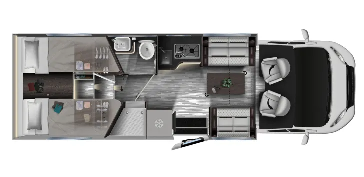 Fahrzeugbild Mobilvetta Kea P86 NB - Safety - Media- Automatik - Solar #26