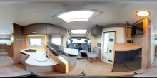 360° Innenansicht Carado Edition26 T Ford 447 Automatik, TV, LTE, Solar