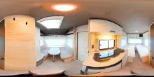 360° Innenansicht Dethleffs c-joy Active 460 LE