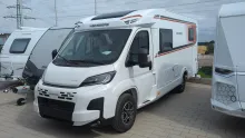 Schräg Vorne Weinsberg CaraCompact 600 MEG EDITION [PEPPER] Fiat 140 PS Automatik -1237