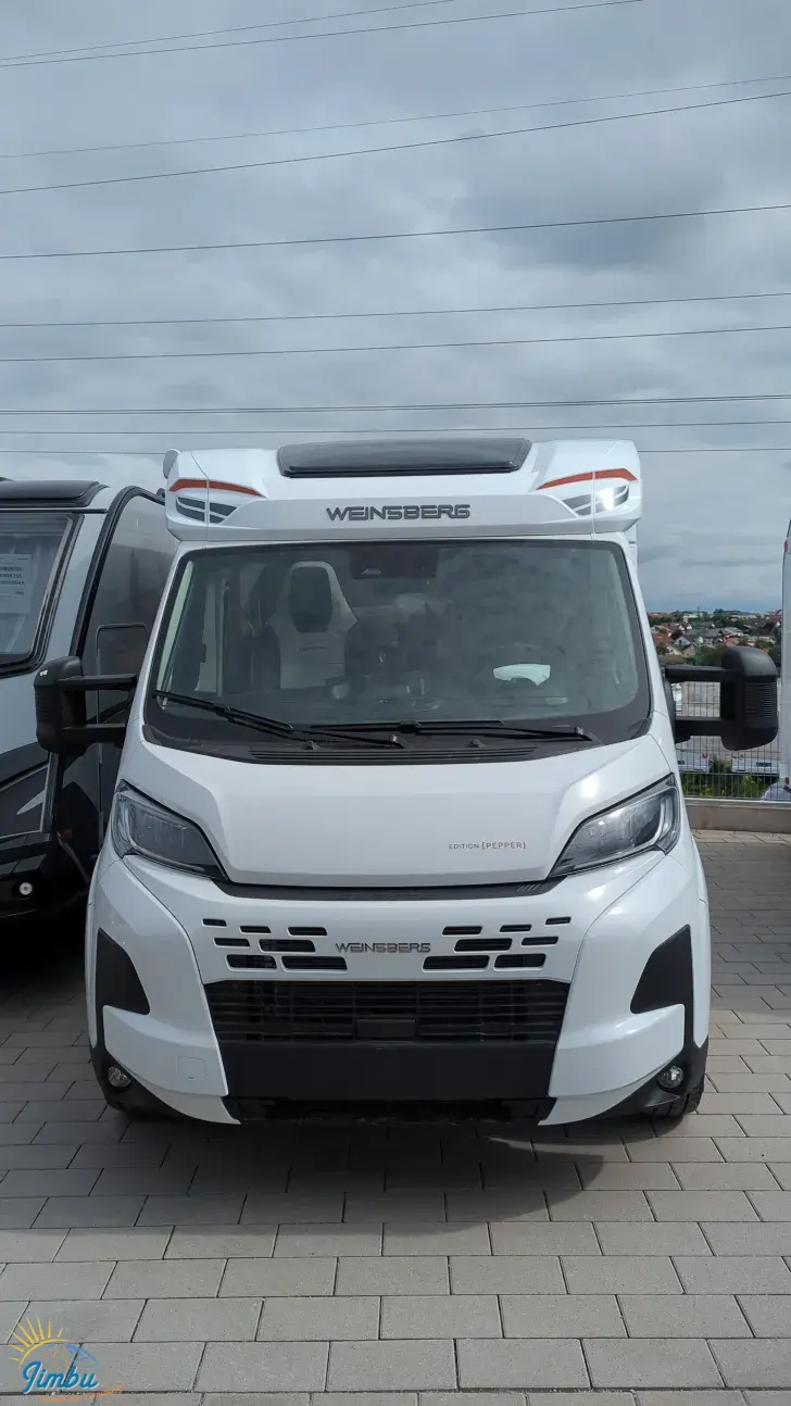 Frontal Vorne Weinsberg CaraCompact 600 MEG EDITION [PEPPER] Fiat 140 PS Automatik -1237