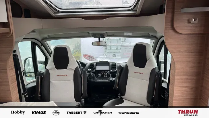 Fahrerhaus Weinsberg CaraCompact 600 MF EDITION [Pepper] *2025*TV*Media*Fahrradtr.*
