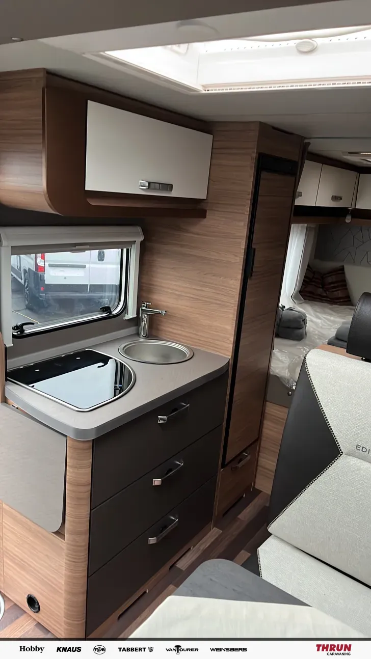 Küchen Weinsberg CaraCompact 600 MF EDITION [Pepper] *2025*TV*Media*Fahrradtr.*