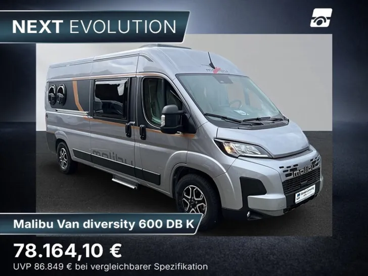 Fahrzeugbild Malibu Van diversity 600 DB K Fiat (716) #1
