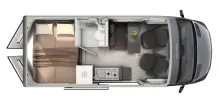 Grundriss Tag Hymer Camper Van Grand Canyon S 600 CrossOver CrossOver S