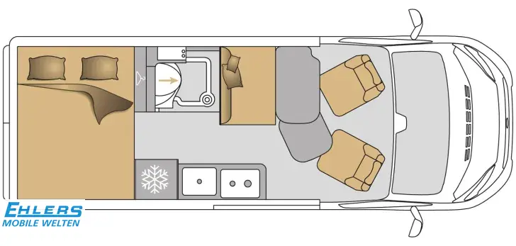 Grundriss Tag Mooveo Van 60DB 140PS/Autom/All-in-One-Paket/AHK/SAT/TV/RFK