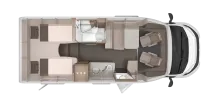 Grundriss Tag Knaus L!VE TI 650 MEG