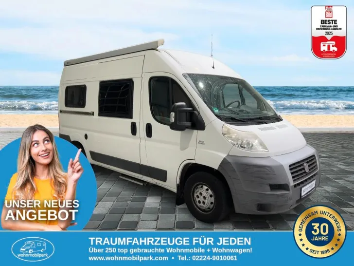 Fahrzeugbild Pössl Duo/Festbett/Klimaanlage/Markise/TÜV 9-2027! #1