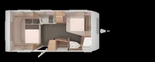 Grundriss Tag Knaus Südwind 500 FU Black Selection Sofort verfügbar