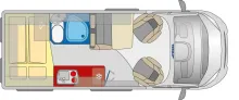Grundriss Tag Pössl 2Win S Plus Citroen 165 PS