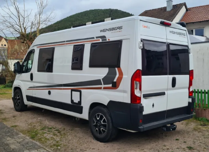 Grundriss Tag Weinsberg CaraBus EDITION FIRE 600 MQ Sehr gepflegt