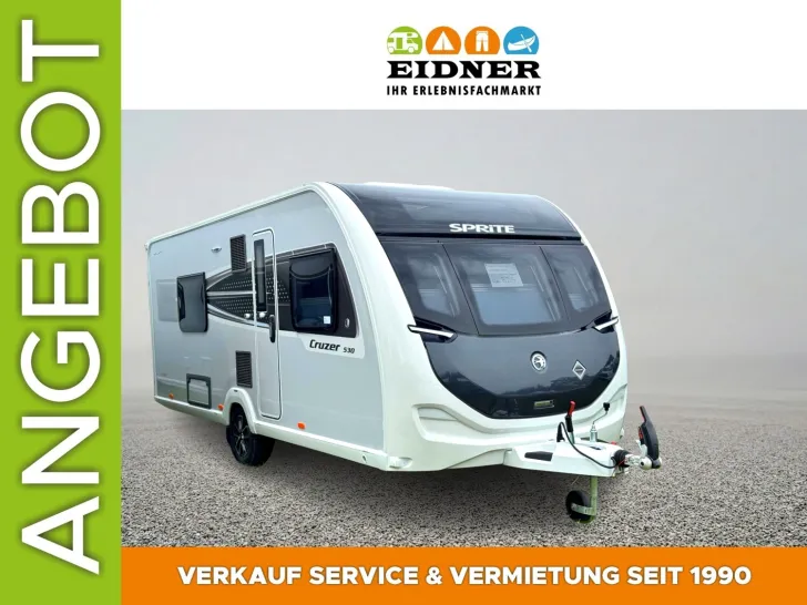 Fahrzeugbild Sprite Cruzer 530 SR ATC|COMBI 4E|VOLL-GFK|DUSCHE|RADIO #1