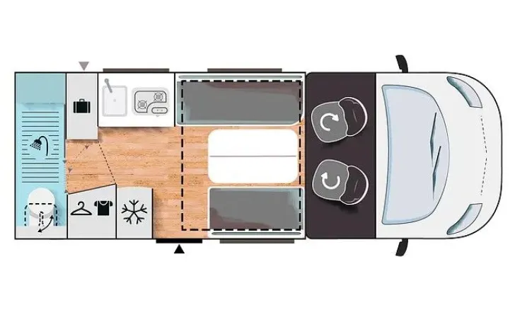 Fahrzeugbild Chausson X 550-Automatik-1.H-Winterpak-Ahk-Solar #13