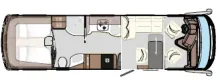 Grundriss Tag Concorde Charisma 910 LI 12TKM*MwSt. ausweisb.*C-Lounge