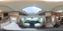 360° Innenansicht LMC V 643 G, 65 Years, Solar, SAT, TV, Markise