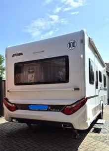 Grundriss Nacht Hymer Eriba Nova 480 Trend - Mover/Markise/Solar/Au