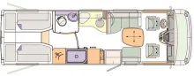 Grundriss Tag Concorde Carver 791 L