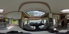 360° Innenansicht Carado T 338 Edition15 Einzelbetten, Solar, Alufelgen