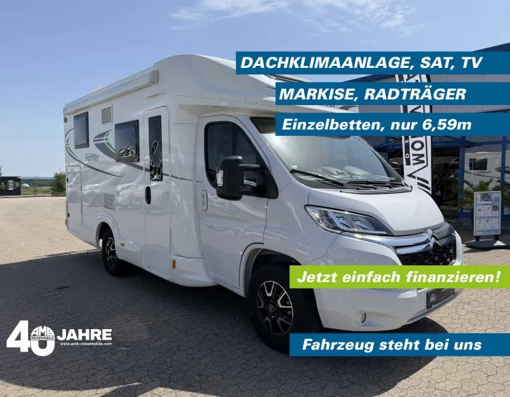 Fahrzeugbild Forster T 659 EB, Dachklima, SAT, TV, Markise, Radträger #1
