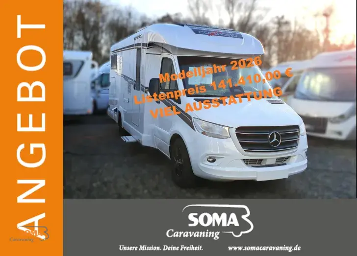 Fahrzeugbild Carthago C1-tourer T 145 RB LE Mercedes - MODELL 2026 !!! #1