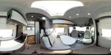 360° Innenansicht Dethleffs Globetrail Performance 600 DR VW Markteinführungs-Edition