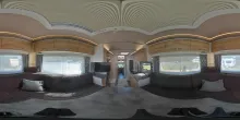 360° Innenansicht Frankia F-Line A 740 Plus Luxusreisemobil für Paare