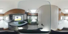 360° Innenansicht Hymer Eriba Eriba Novaline 470 1.600kg, Elegance, Combi 4E