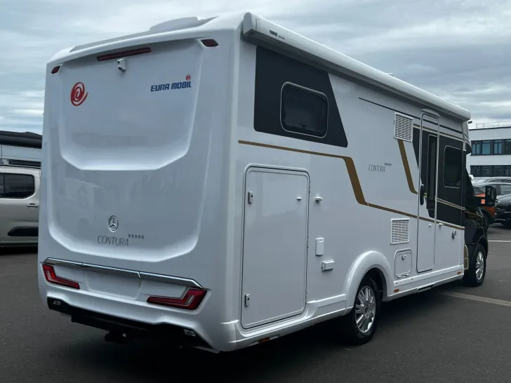 Grundriss Tag Eura Mobil Contura 766 EF AT9G Comfort+Luminary+Markise