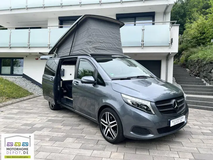 Fahrzeugbild Mercedes-Benz Marco Polo EDITION V 250 d Automatik (W447) Aufstelldach neu, 8-fach ber. #9