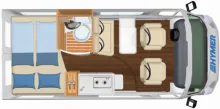 Fahrzeugbild Hymer Camper Van Free Blue Evolution 540 #5