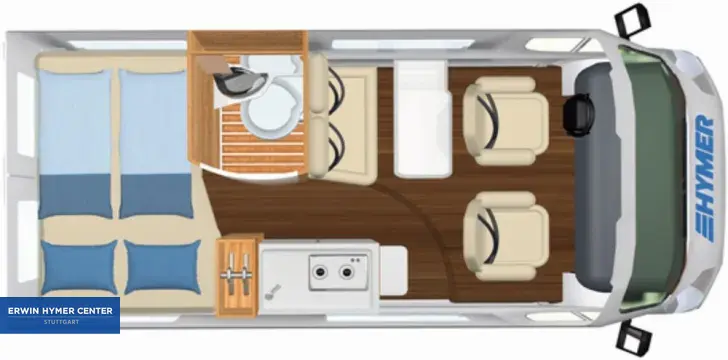 Fahrzeugbild Hymer Camper Van Free Blue Evolution 540 #5
