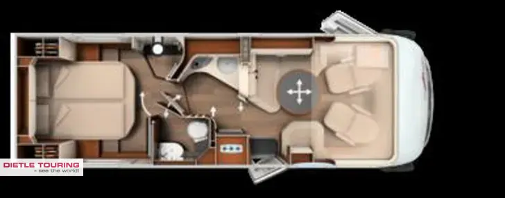 Grundriss Tag Carthago chic e-line I 51 QB DA