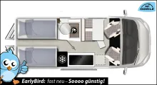 Fahrzeugbild Karmann Mobil Davis 620 Trendstyle *Early Bird Aktion* #3