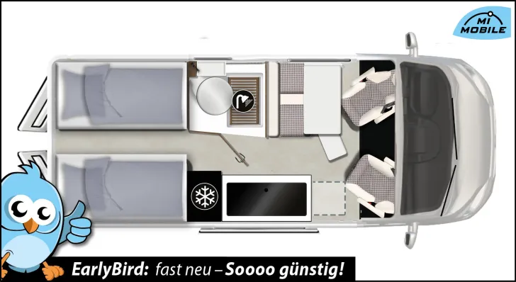 Fahrzeugbild Karmann Mobil Davis 620 Trendstyle *Early Bird Aktion* #3