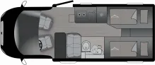 Grundriss Tag Crosscamp EXPDN 6.6 E Peugeot *Modell 2027**ab Nov.26