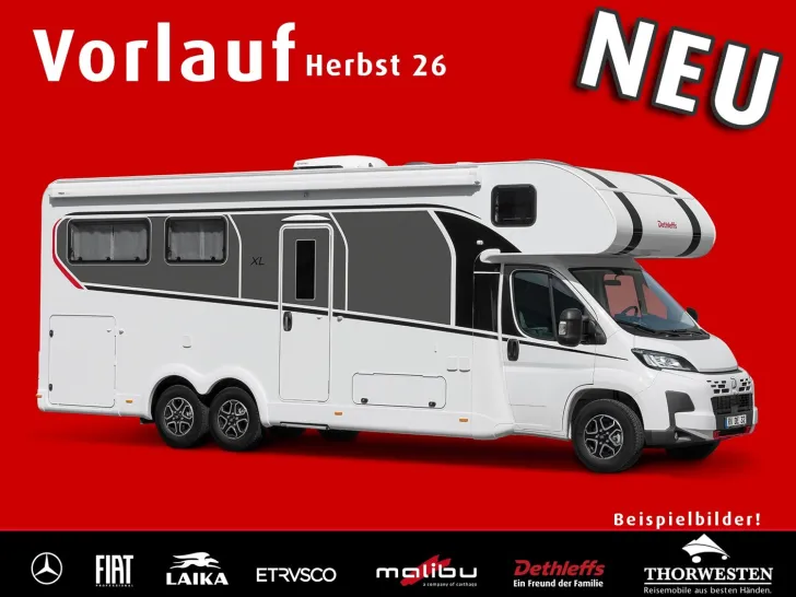 Fahrzeugbild Dethleffs XL A 7822-2 "ALPA" TECHNIK-PAKET HUBSTÜTZEN #1