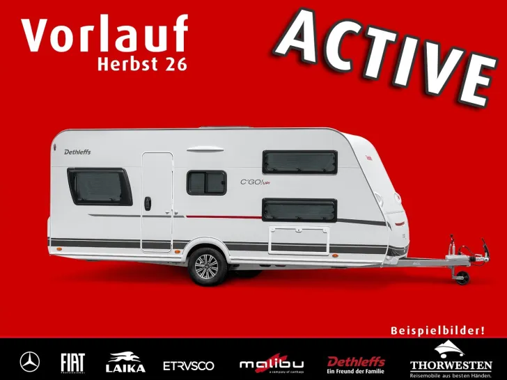 Fahrzeugbild Dethleffs c-go 525 KR up ACTIVE Modell 27 für Herbst 2026 #1