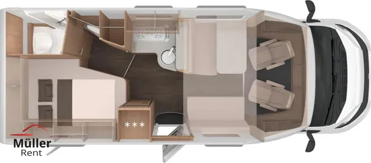 Grundriss Tag Knaus L!VE WAVE PLATINUM SELECTION 650 MF verf. Okt.26