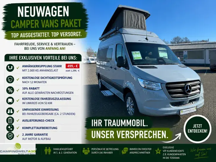 Fahrzeugbild Bürstner Habiton HM 6.0*SCHLAFDACH*AUTOM.*LEDER** #1