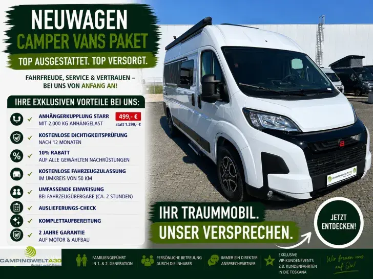 Fahrzeugbild Bürstner Papillon PC 6.0*MARKISE*AUTOM.*RFK*LEDER* #1